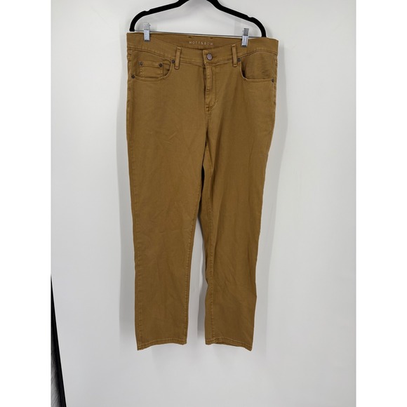 Mott & Bow Other - Mott & Bow Slim Fit Jeans Mens 35x30 Camel Brown Khaki Premium Denim Pants